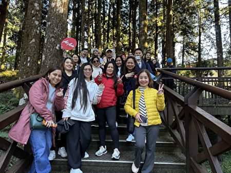 嘉义县迎国际旅游踩线团，畅游大阿里山区，抢攻菲律宾市场。