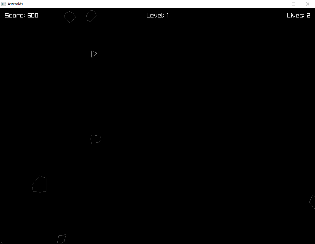 AsteroidCPP Screenshot