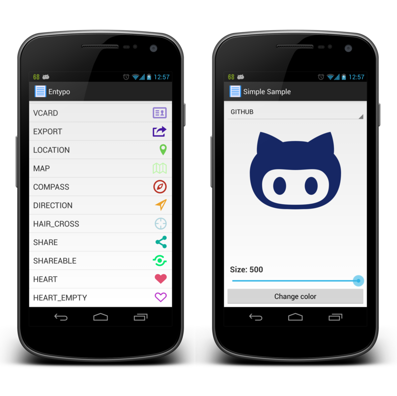 IconicDroid example