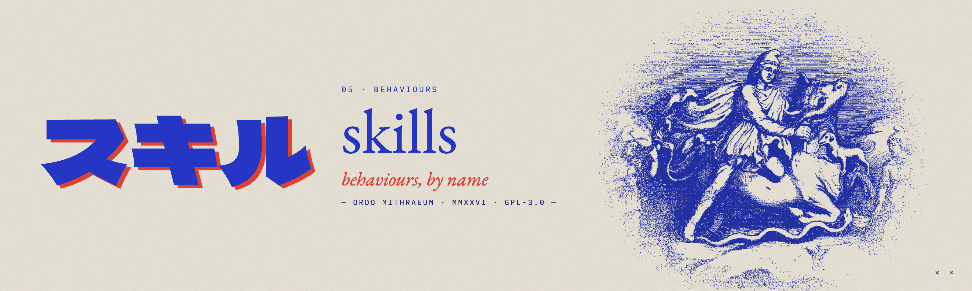 skills — behaviors for the hako suite, by name
