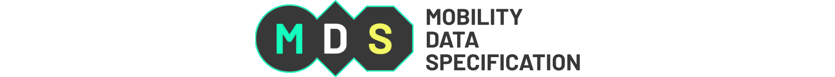 MDS Mobility Data Specification Logo Github