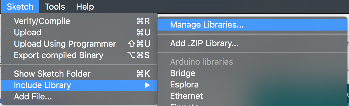 Manage Libraries