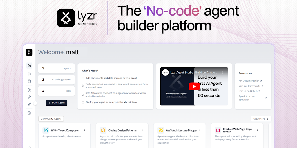 Lyzr Agent Studio