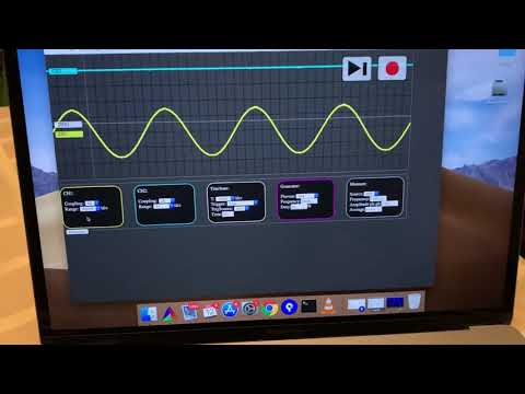 WebUsb Oscilloscope video