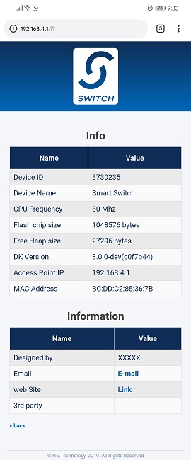 ESP8266 WiFi Captive Portal info