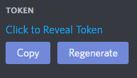 Reset your Bot Token