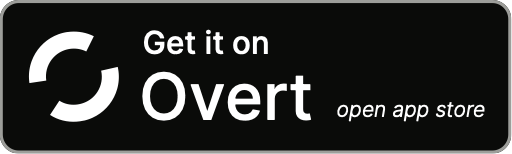 Get it on Overt, an open app store