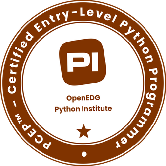 PCEP Certified Badge