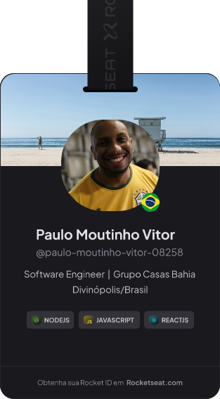 Paulo Moutinho Vitor's Rocket ID