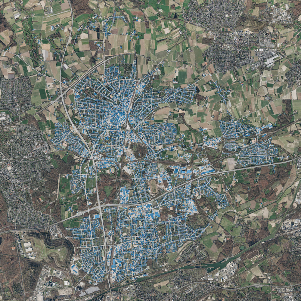 Impervious surfaces Recklinghausen