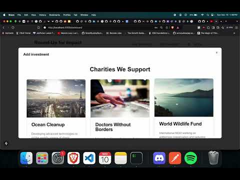 YouTube - Round-Up for Impact demo by @akanksh5