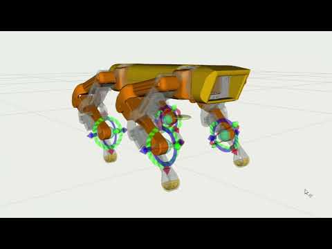 OK1 Robot - Quadruped Robot based on ROS and MoveIt