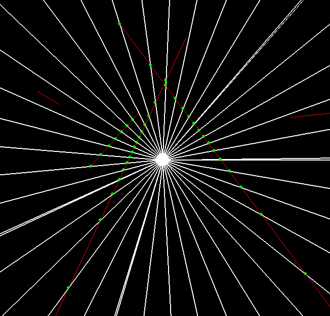 Problem with calculating line intersections