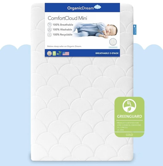 organic-dream-comfortcloud-mini-crib-mattress-white-1