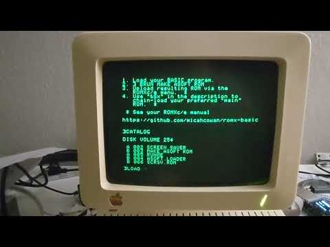 AppleSoft Autorun ROM Maker shwocase video