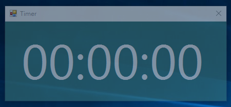 Timer GUI Transparency