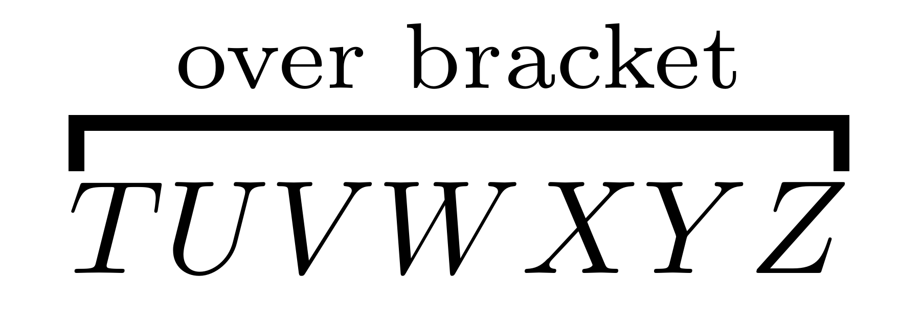 overbracket