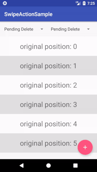 android-swipe-actions