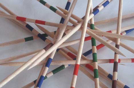 Pick up stick game