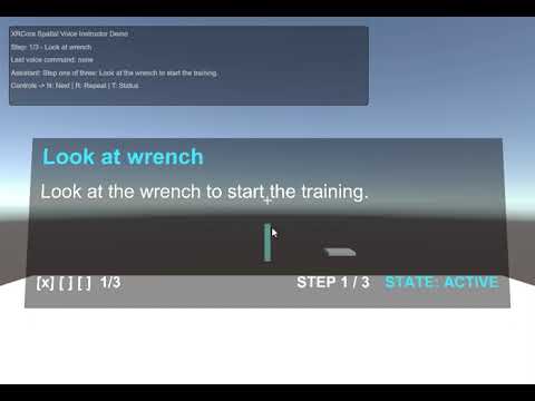 Spatial Voice Instructor Demo