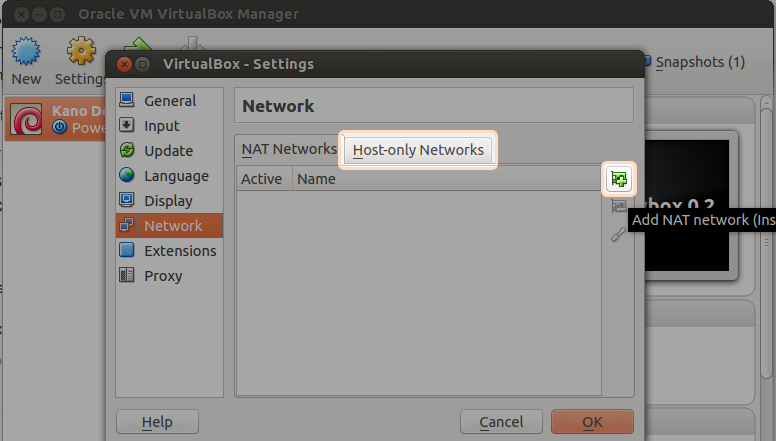 Host-only networks