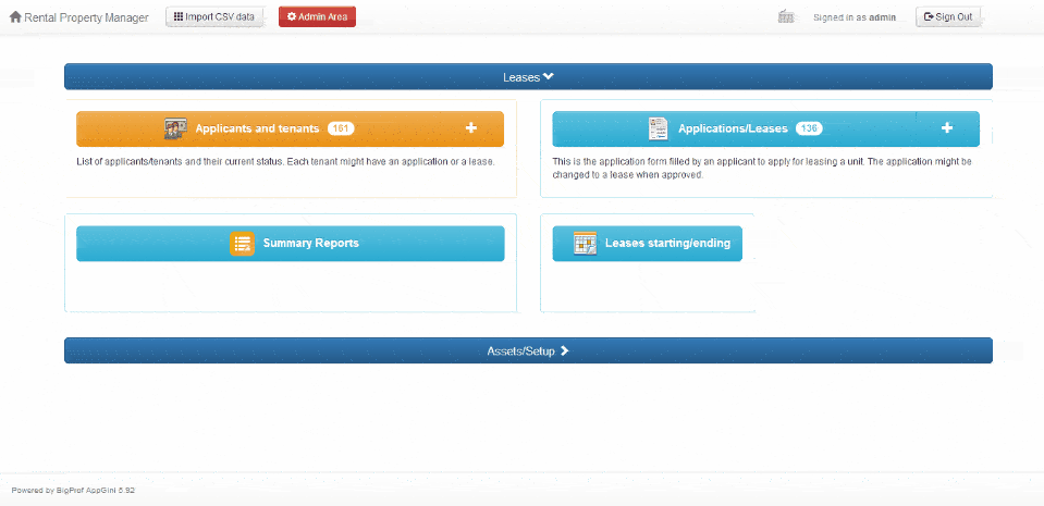 ORPM (Online rental property manager) screencast