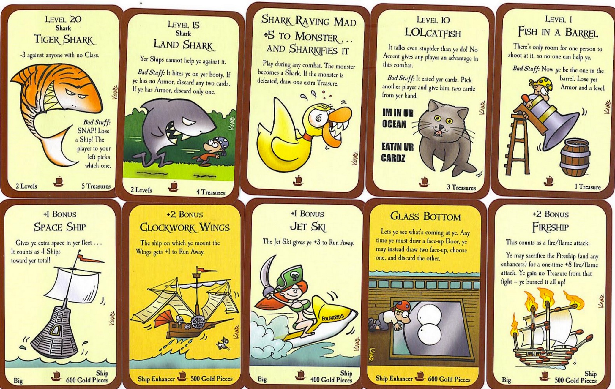 Cartas del Juego