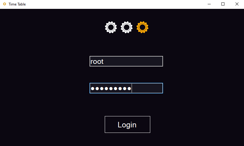 Login Page