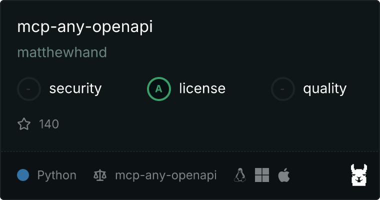 mcp-any-openapi MCP server
