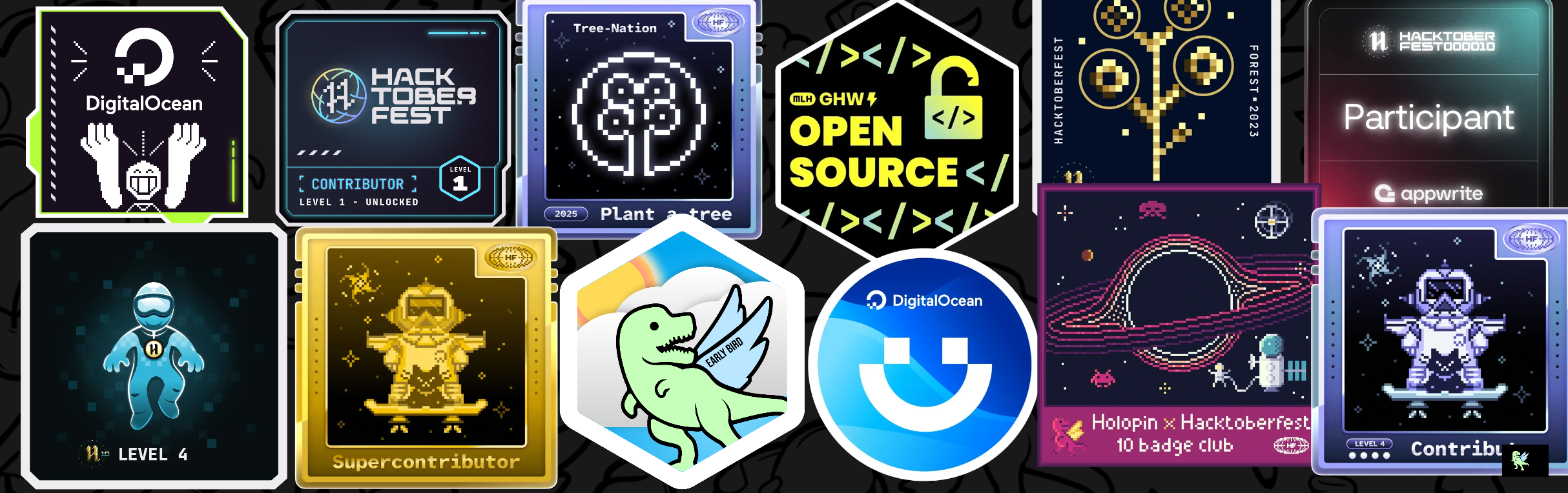 @arup's Holopin board