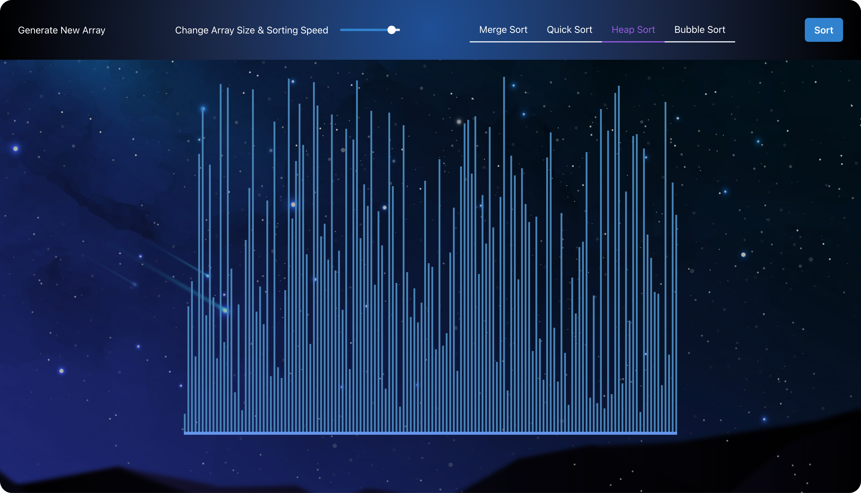 GitHub - chikowastaken/Sorting-Algorithm-Visualizer: allows users to ...