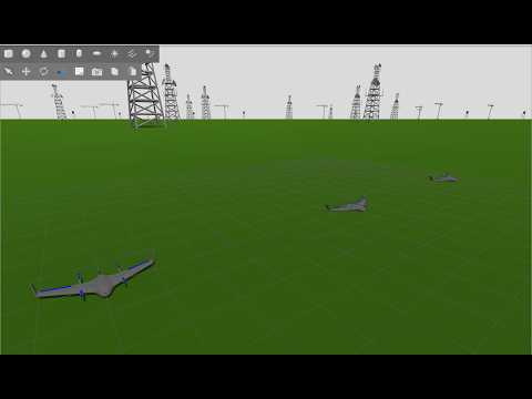 Watch the VTOL APF drone swarm demo