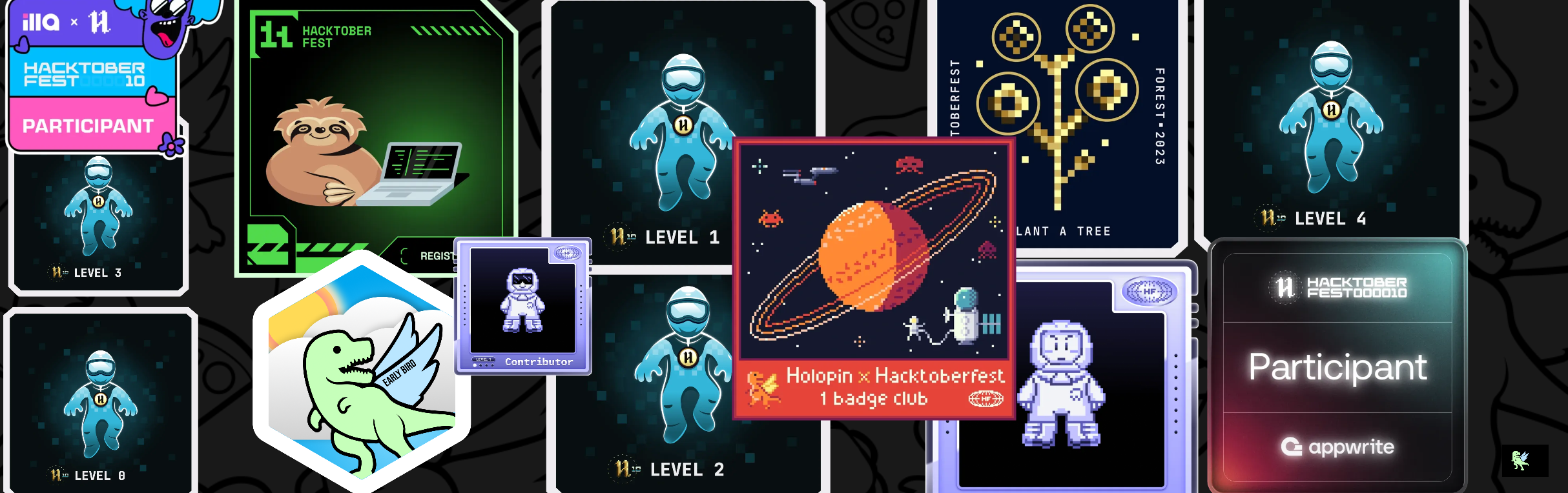 Holopin badges