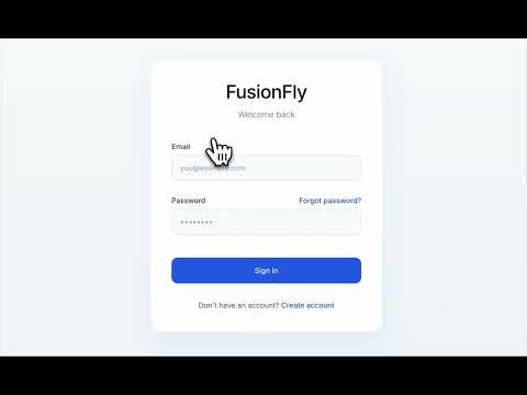 FusionFly Demo