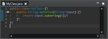 substring after