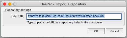 Importing a repository