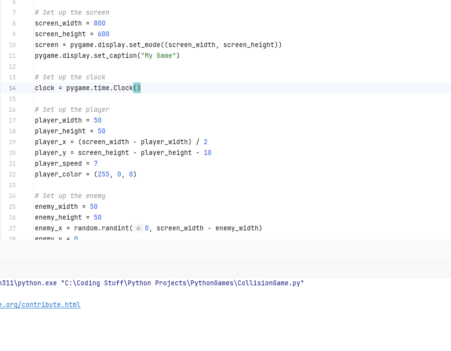 GitHub - ErikSierra/CollisionGame: I created this game for fun using ...