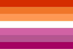 Lesbian pride flag 2018