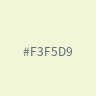 #F3F5D9