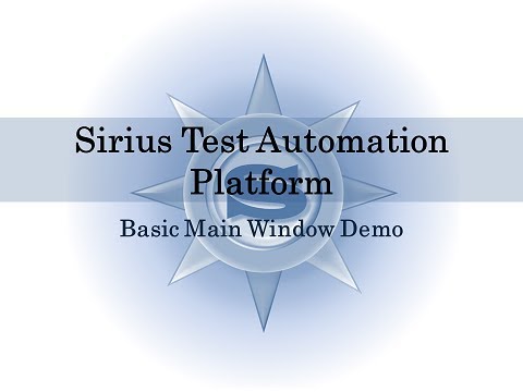 Sirius Java Client: Basic Win32 client Demo