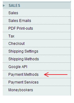 Payment Methods