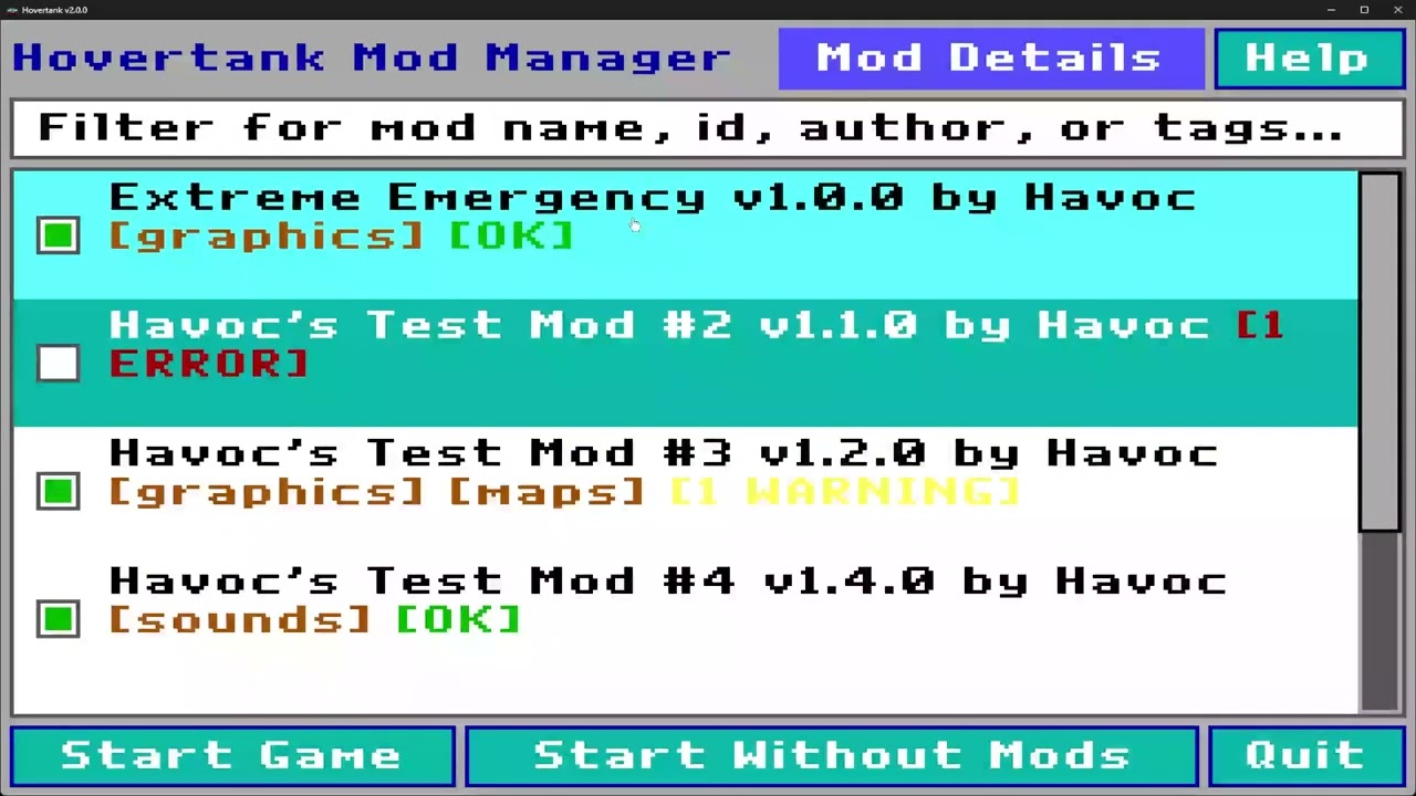 Hovertank (id Software) Source Port - Mod Manager & Test Mod Demo (February 2026) | February 08, 2026