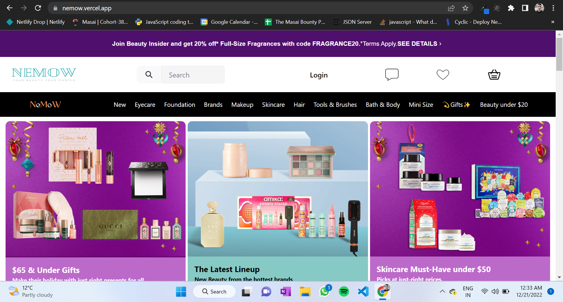 sephora_LandingPage