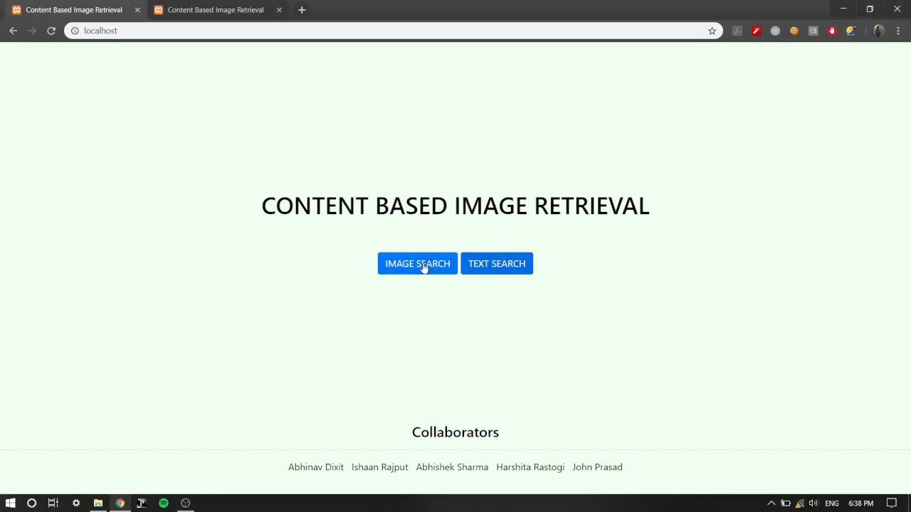 Content and Text Based Image Retrieval