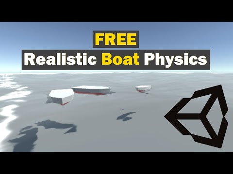 Boat physics in Unity video