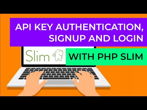 REST API Authentication with PHP & MySQL | Slim PHP Micro Framework Registration and Login Tutorial