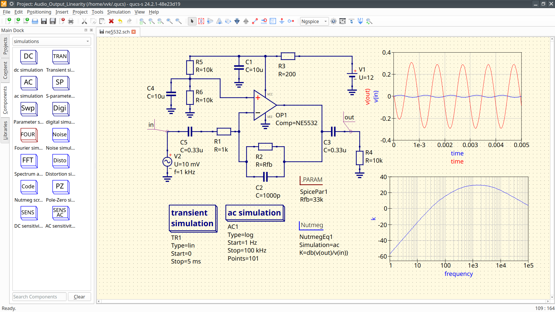 ne5532 amplifier