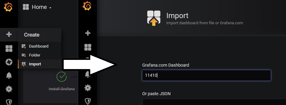 Import a Dashboard