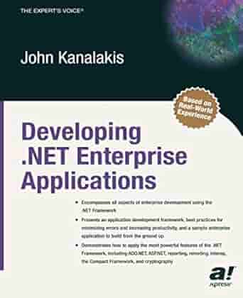 Developing .NET Enterprise Applications