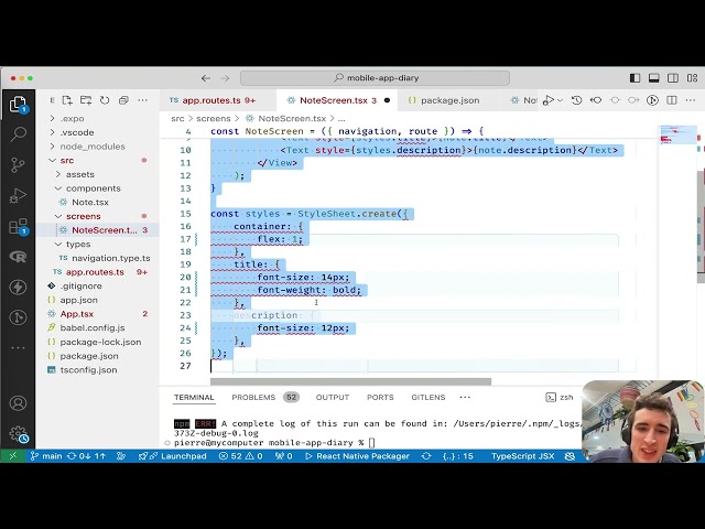 Build in Public - Integrating the API with React Native Frontend